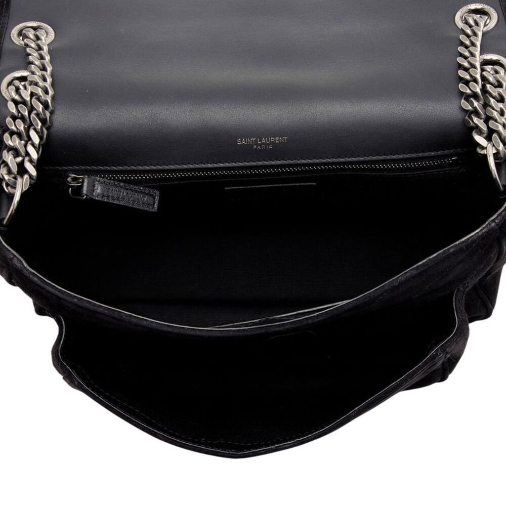 Saint Laurent Suede Monogram Niki Medium Shoulder Bag - Picture 7 of 16